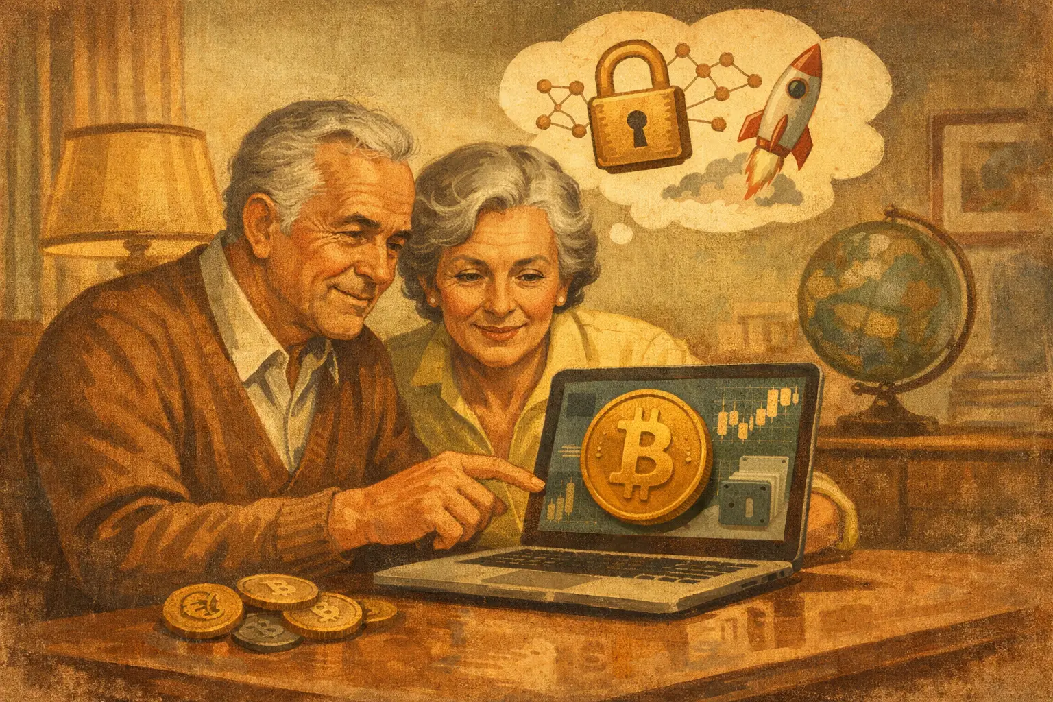 Can Retirees Learn Crypto Safely?