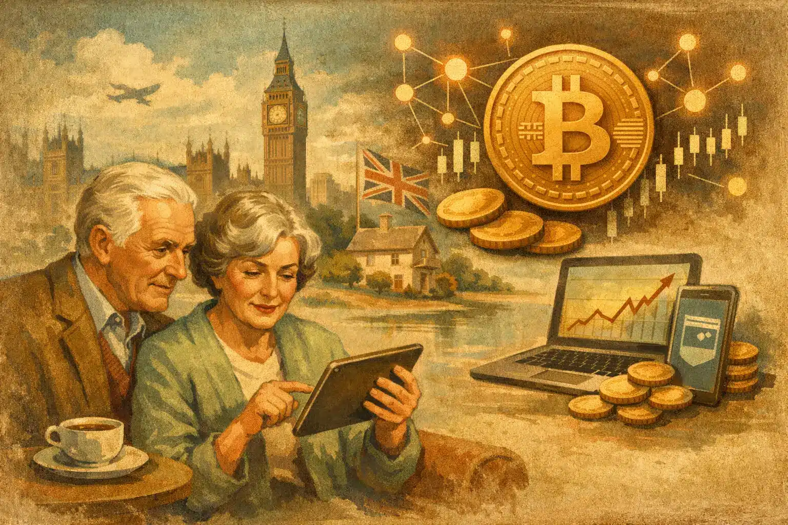 Crypto Learning for UK Retirees Made Simple