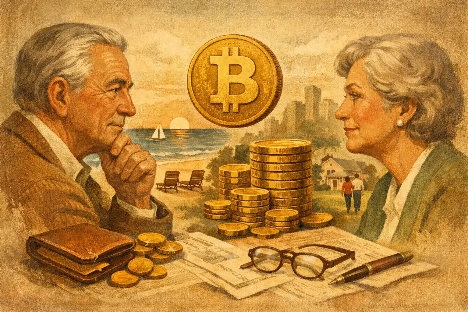 How Much Bitcoin Should Retirees Own?
