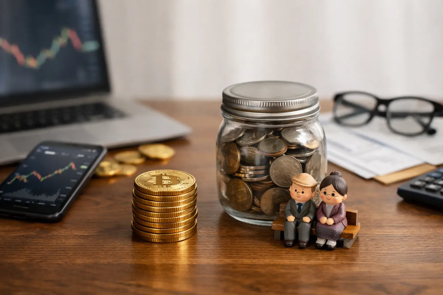 Bitcoin Savings Versus Pension Contributions